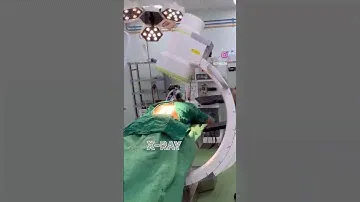Use of X-ray machine during spine surgery!