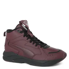 Мужские высокие кроссовки PUMA X-Ray Lite Pro Mid Артикул 3478468, бордовый